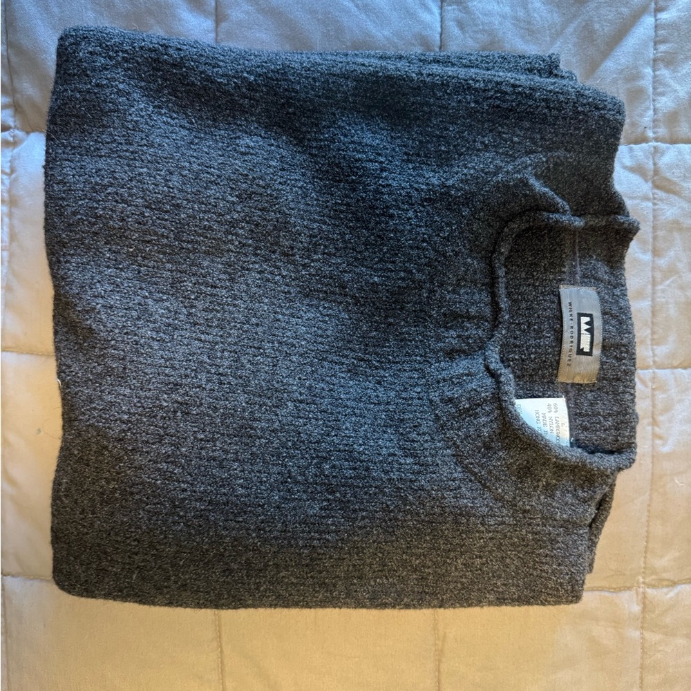 Willie Rodriquez lambs wool sweater l